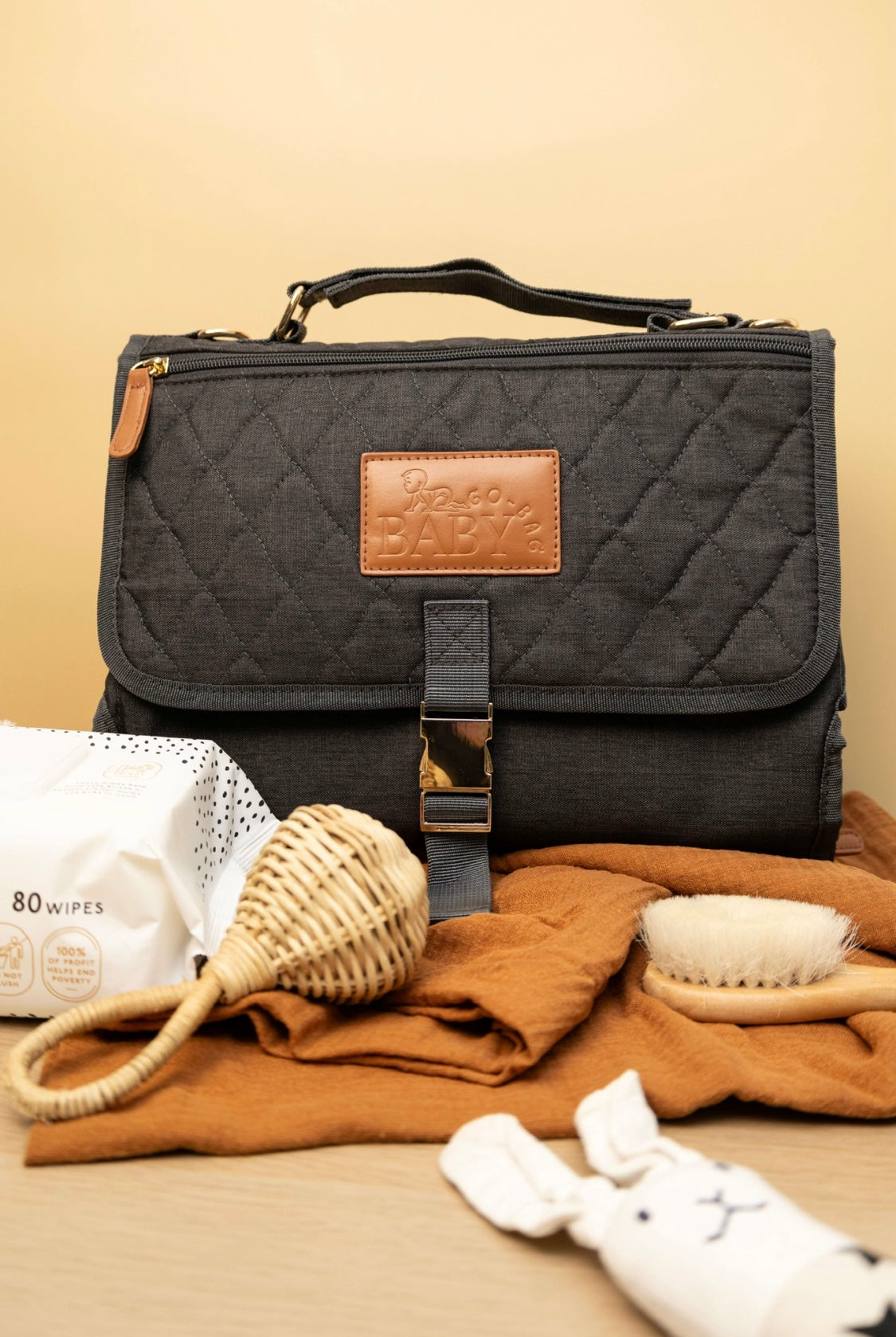 Baby Go Bag Charcoal